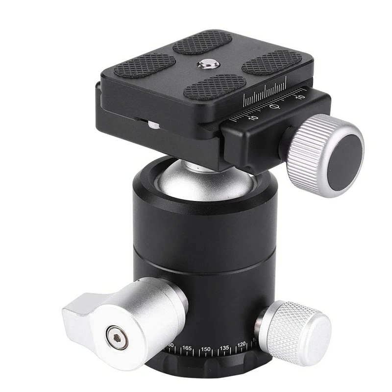 X-30S Aluminium Alloy Ball Head Tripod Mount 360 Degree Rotation Panoramic Adapter for Sony Nikon Canon Cameras | Электроника
