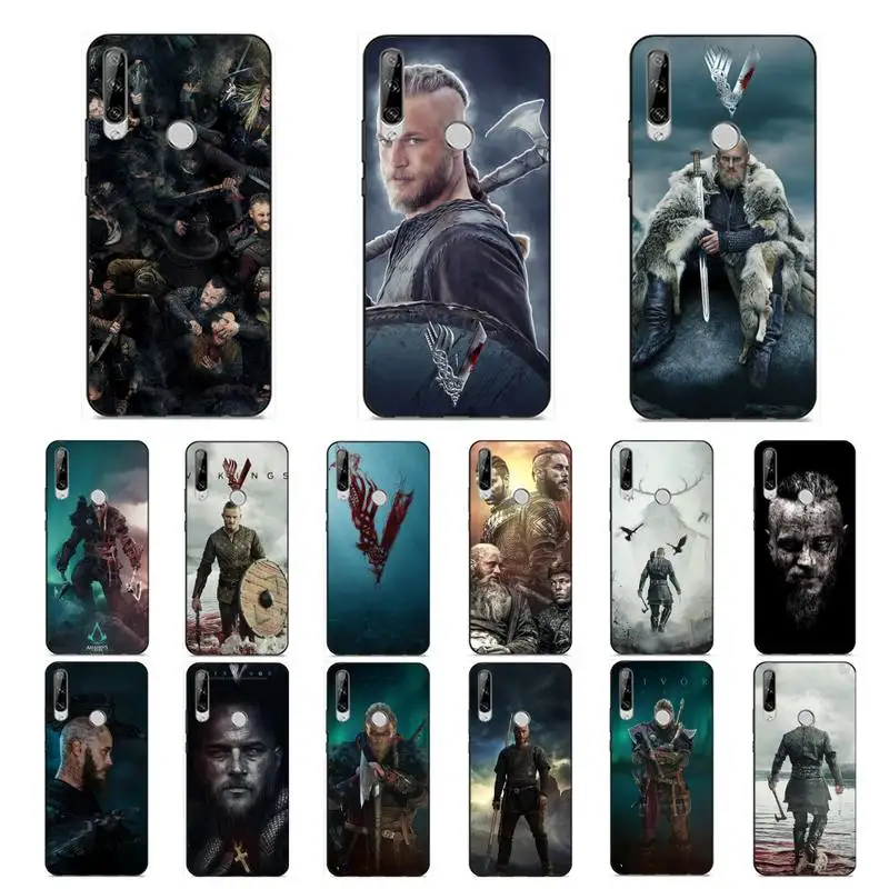 

Yinuoda Vikings Ragnar Lothbrok Phone Case for Huawei Y 6 9 7 5 8s prime 2019 2018 enjoy 7 plus