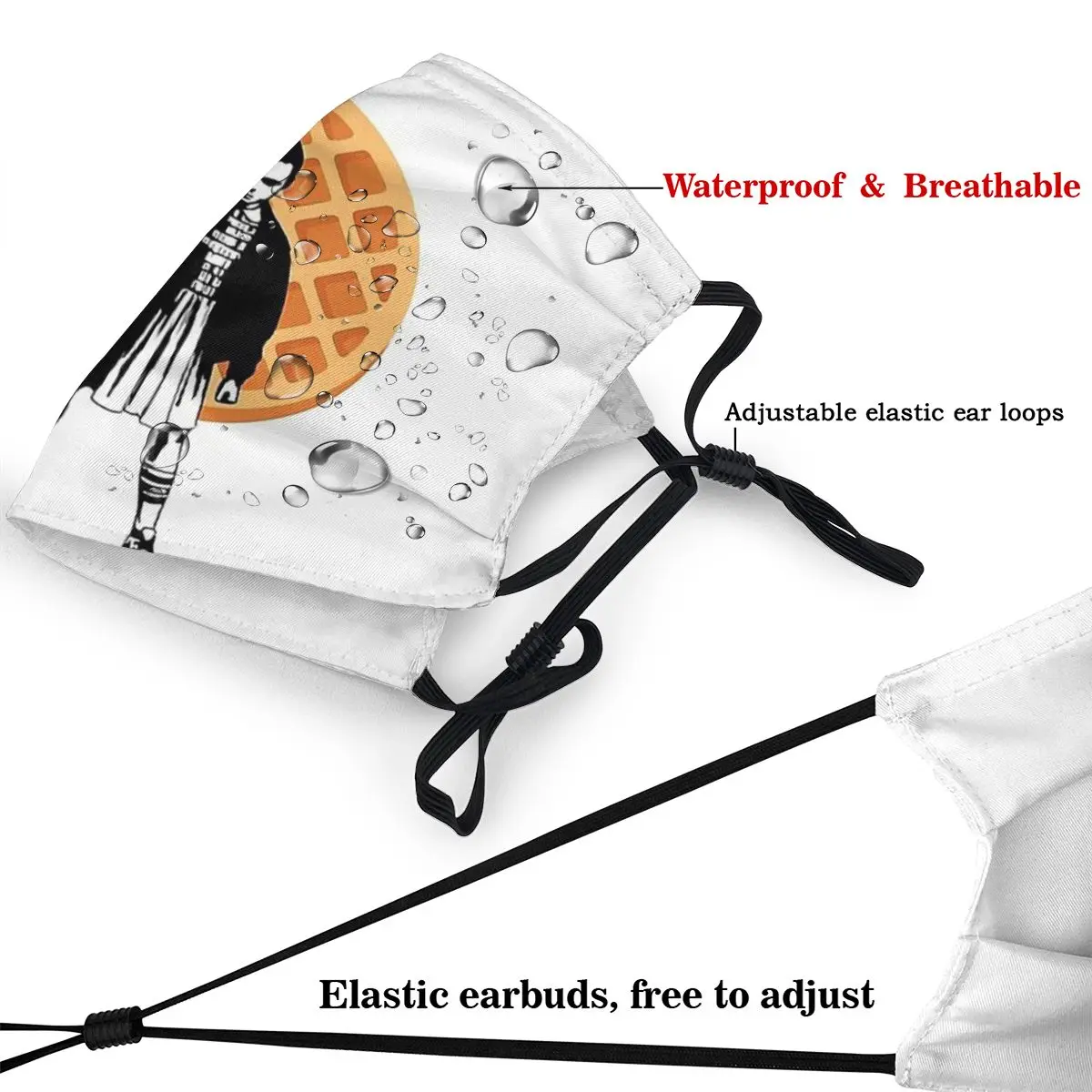 Masque Tissu Mascarillas reutillas Eleven Eggo Stranger Things Joyce Jim Mike Horror TV Series модная маска для лица |