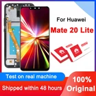 Протестированный Оригинальный ЖК-дисплей для Huawei Mate 20 Lite, ЖК-дисплей для Huawei Mate20 Lite, ЖК-экран с сенсорным дигитайзером в сборе
