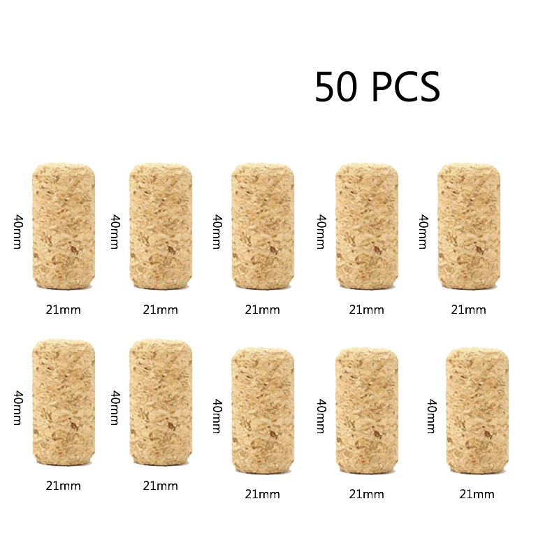2140 50 pcs 50 100 шт пробки для вина, многоразовые функциональные портативные уплотнительные пробки для бутылок, барные инструменты, кухонные аксессуары - Цвет: 2140 50 pcs
