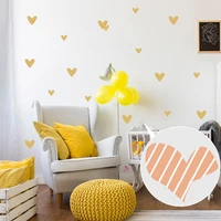 love heart wall stickers decal bedroom vinyl art mural children kids baby room decoration poster home decor hot sale 25pcspack