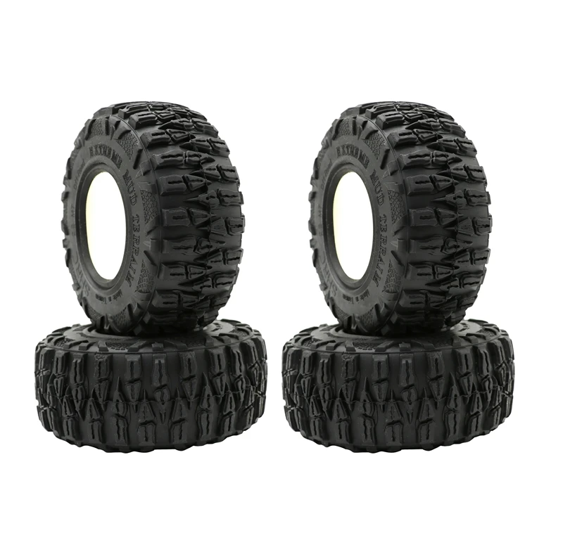 

4 шт. 120 мм 2,2 резиновые шины для гусеничного колеса 1/10 RC Axial SCX10 90046 Wraith Traxxas TRX4 TRX6