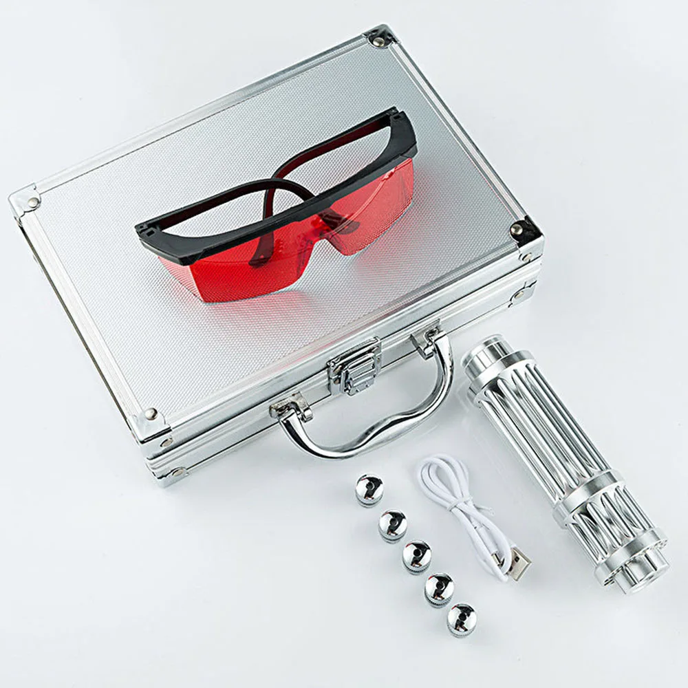 USB Перезаряжаемые самый мощный лазер формата Blue Ray указатели встроенный Батарея