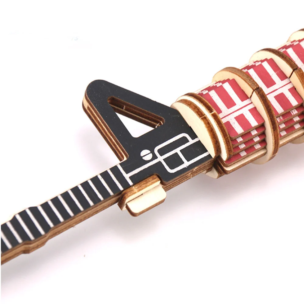 

Assault Rifle Shape Wooden Three Dimensional Puzzle Board Puzzle Desk Ornament