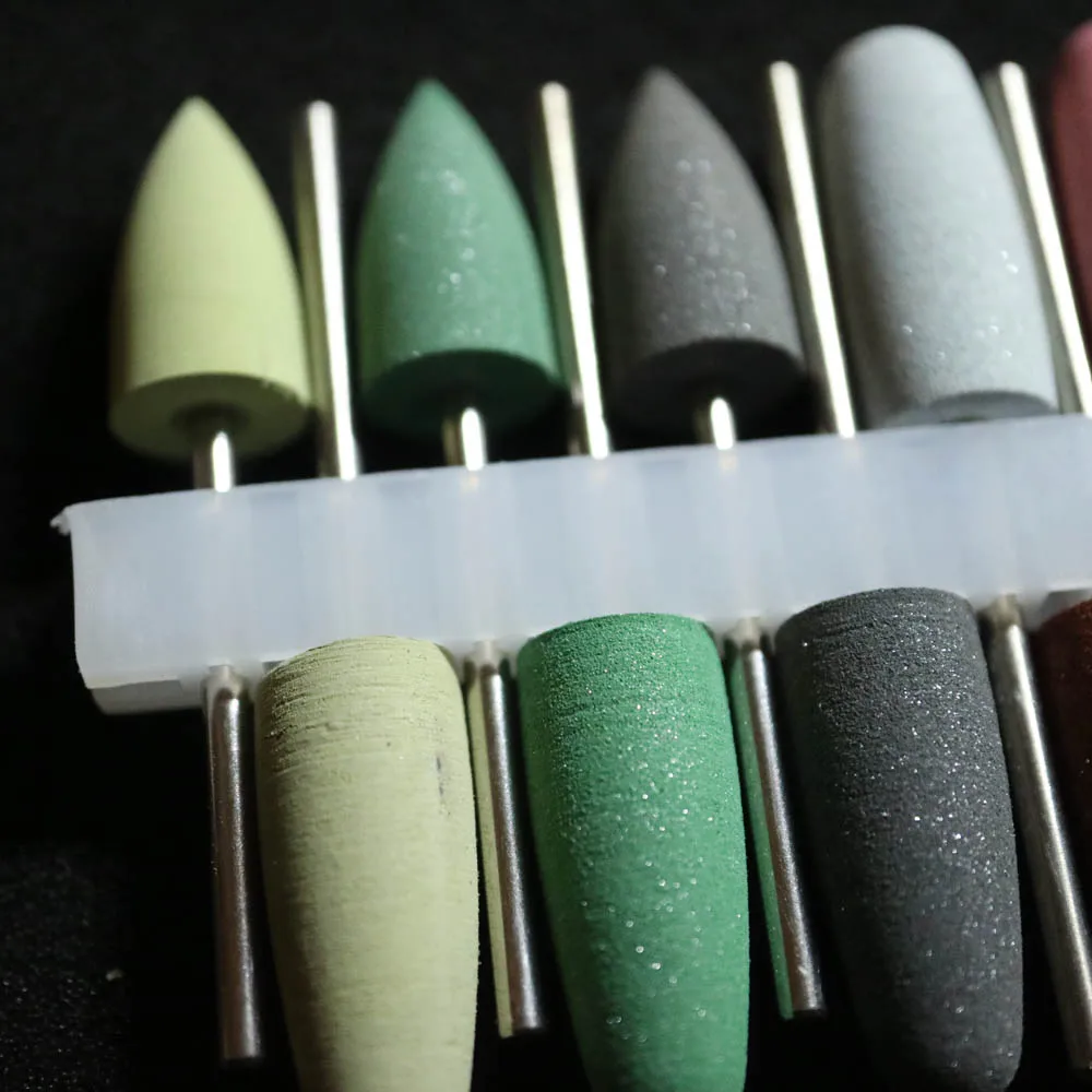 10 шт. набор полировальных инструментов для зубов диаметр хвостовика 2 35 мм |