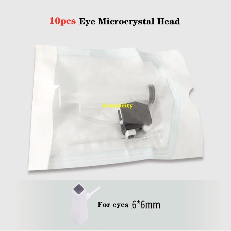 10pcs Eye needles Инструменты для лифтинга кожи лица ванадиевая титановая радиочастотная мезотерапия 3 наконечника мезо Микрокристаллическая ручка - Цвет: 10pcs Eye needles