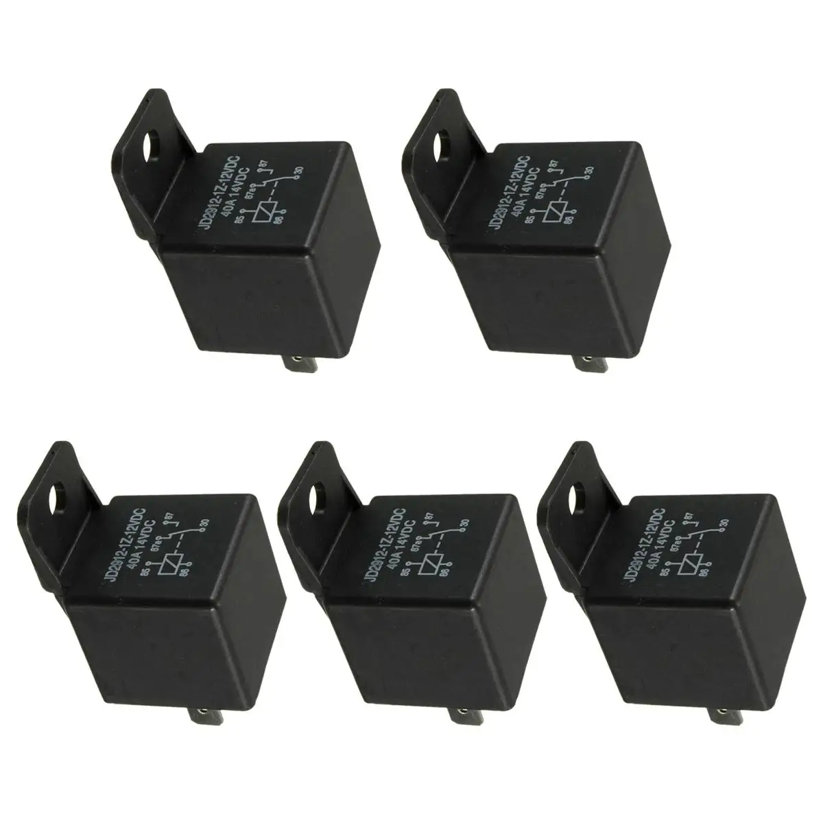 

Реле питания для автомобилей, фургонов, автодомов, 12 В, 5 контактов, 40 А, 1/5 шт.