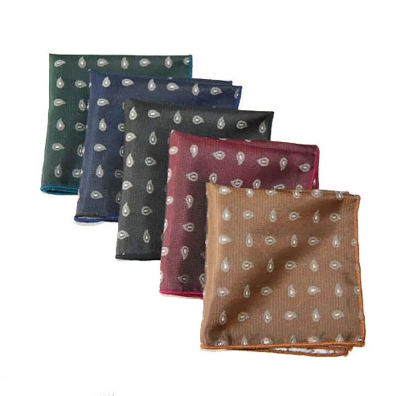 Мужской Карманный квадратный носовой платок для мужчин цветочный мужской