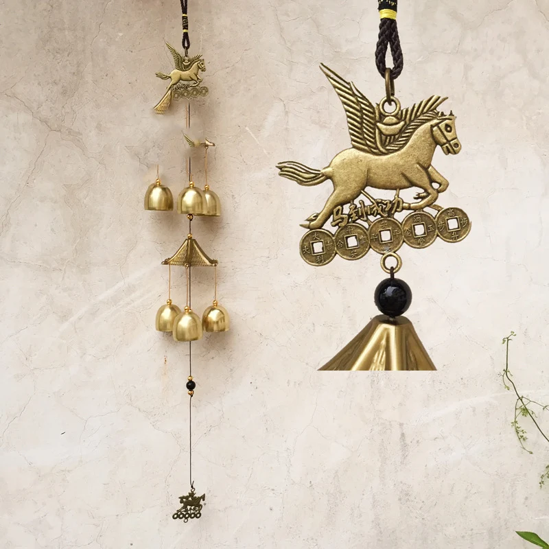 

Wind Chimes Garden Copper Bells Windchimes Hanging Decorations Room Decoration