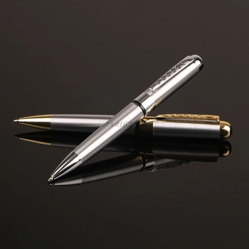 1 0 мм Роскошная металлическая роторная шариковая ручка подпись роллербол бизнес