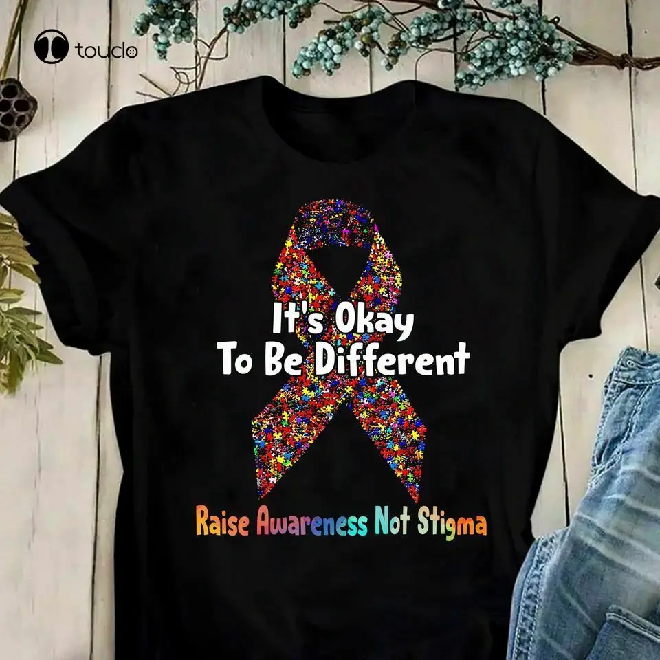 Стандартная футболка для повышения осведомленности это нормально | Мужская