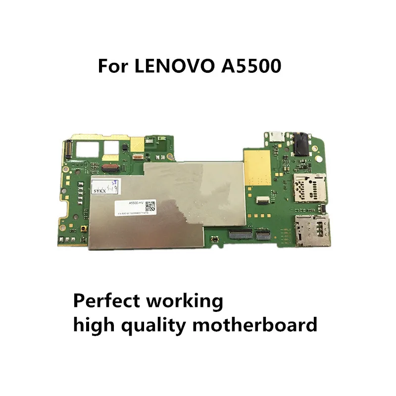 Б/у протестированная Рабочая плата для LENOVO A5500 HV материнская смартфона Ремонт
