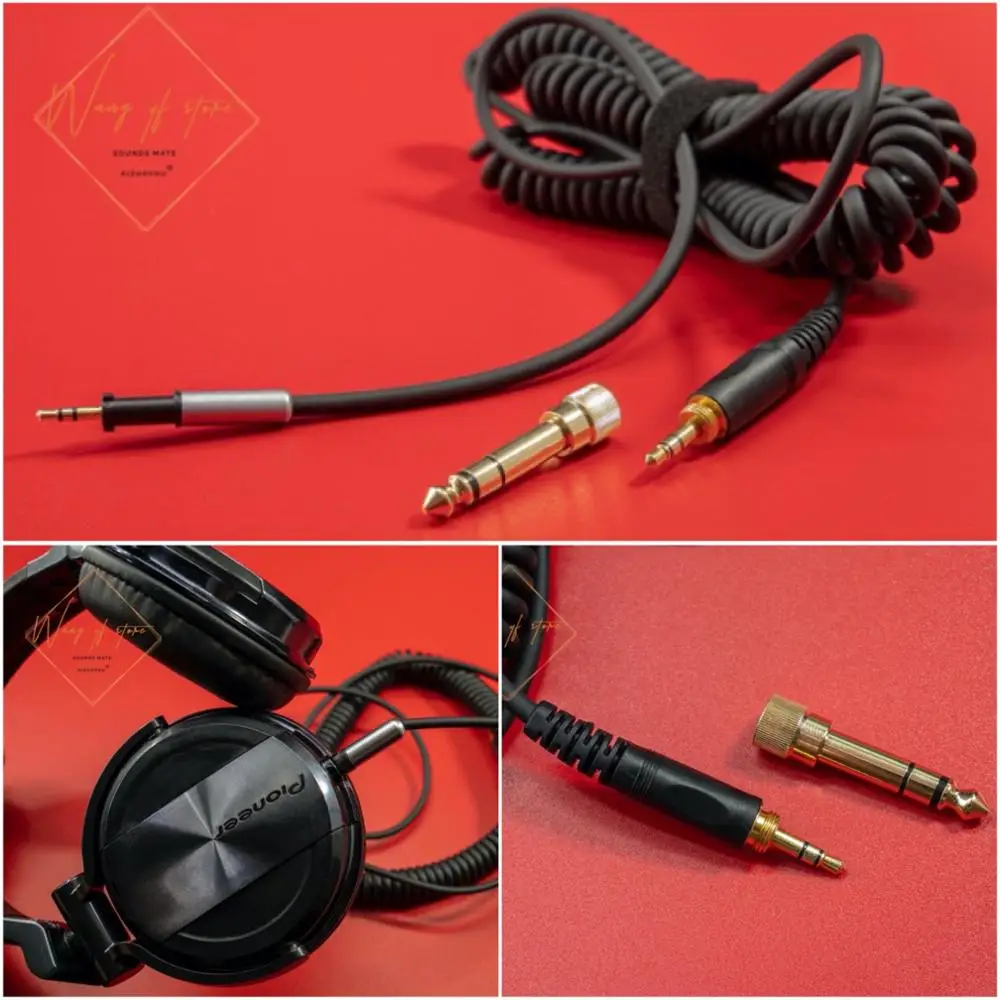 Audio DJ Headphone Cable Cord Line Plug For Pioneer HDJ500 HDJ1500 HDJ 500 1500 | Электроника