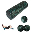 Набор массажных мячей из пены ЭВА для фитнеса, йоги блок и ролик, пилатеса, упражнений для массажа тела, тренажерного зала с триггерными точками, массажный ролик