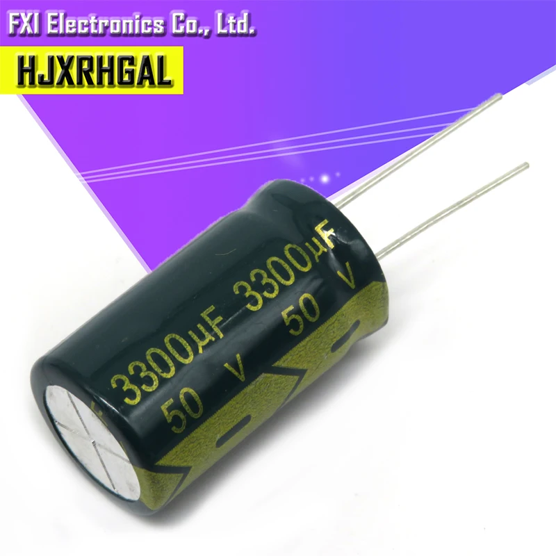 5 шт. 50v3300uf 18*30 с алюминиевой крышкой 50В 3300 мкФ 18x30 электролитический Капа