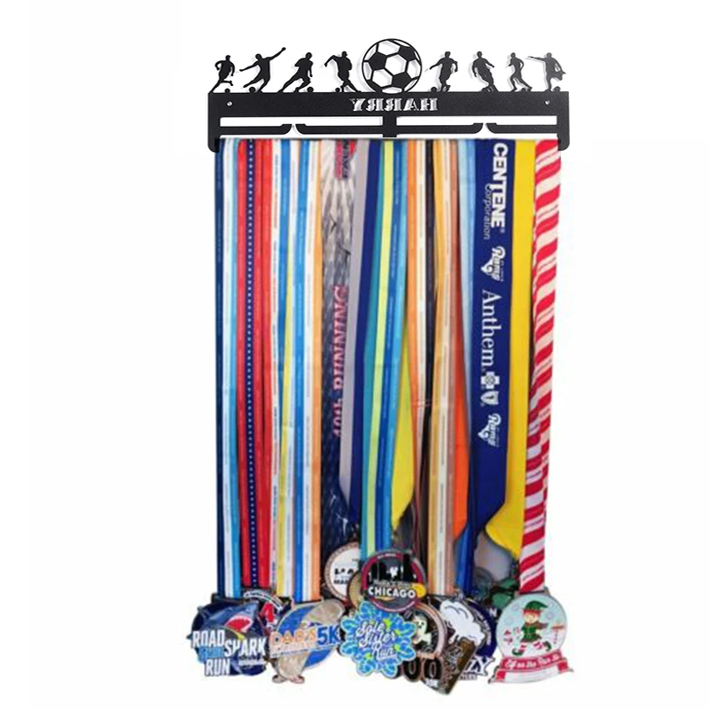 Вешалка для медалей из нержавеющей стали витрина занятий спортом бегом