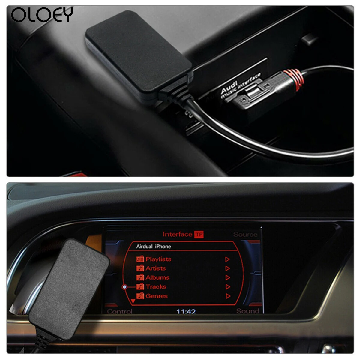AMI MMI Bluetooth аудио Aux кабель адаптер автомобильный музыкальный интерфейс для Audi A7 R7