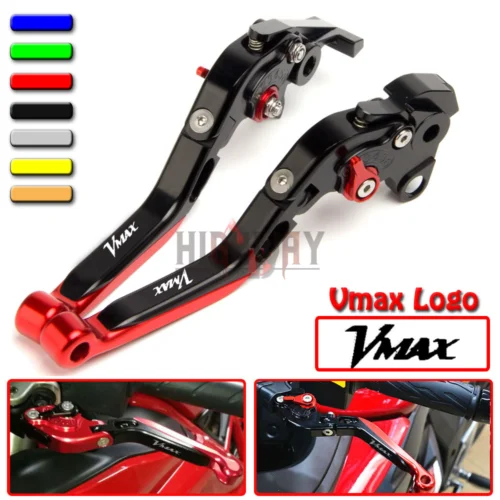 

Motorcycle CNC Accessories Adjustable Folding Extendable Brake Clutch Levers for YAMAHA VMAX 1700 V-MAX 2009-2016