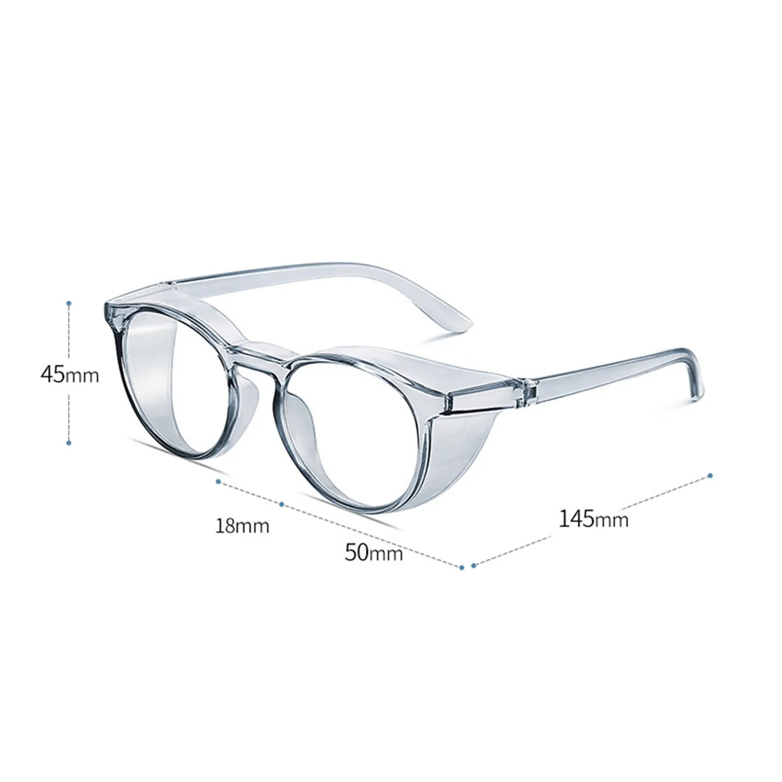 

Safety Glasses Anti Fog Goggles Protective Glasses Side Shields Anti Blue Light protection Eye Glasses for Men Women Reading Gla