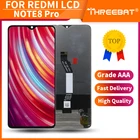 Дисплей 6,53 дюйма с рамкой для Xiaomi Redmi Note 8 Pro, ЖК-дисплей, сенсорный дигитайзер для Redmi Note8 Pro, запчасти для ремонта