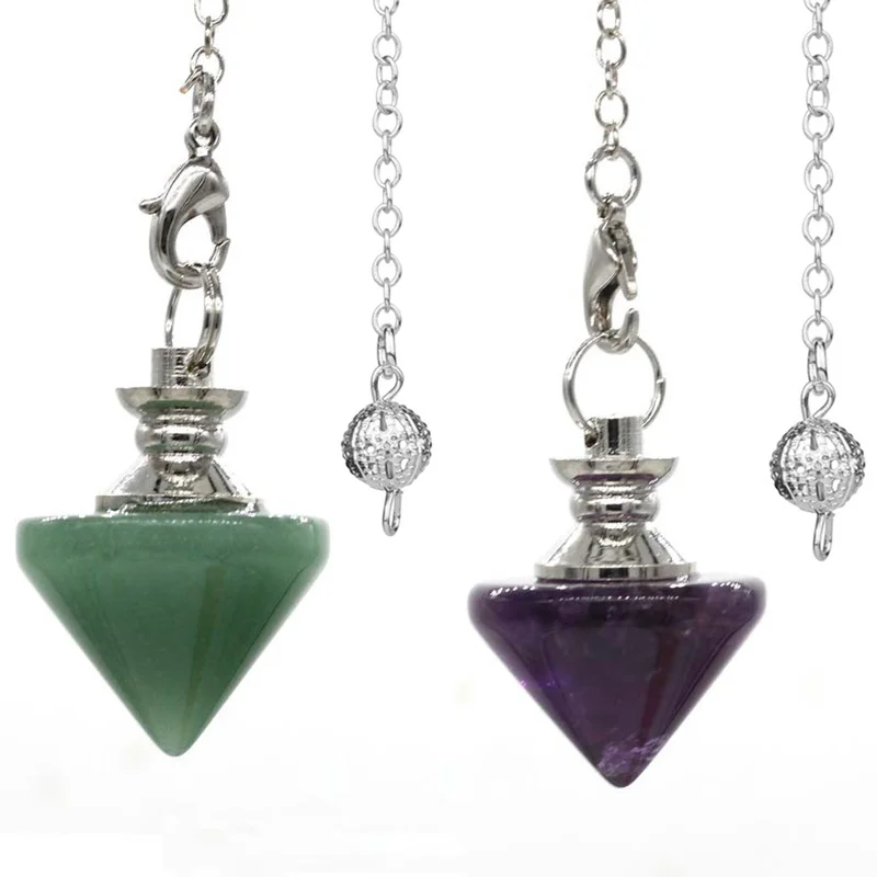 Рейки натуральный камень кристалл кварц Подвеска-Маятник для гадания