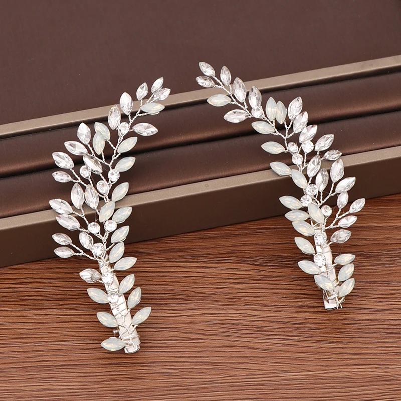 Аксессуары для волос невесты свадебная заколка головной убор ручной работы