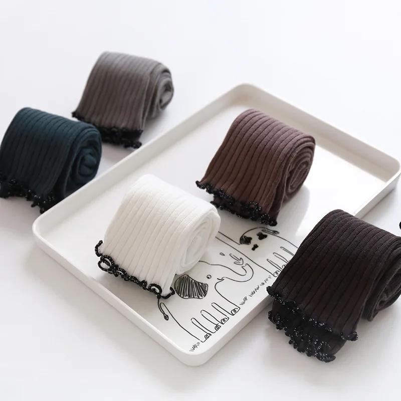 Детские леггинсы в корейском японском стиле хлопковые колготки для маленьких