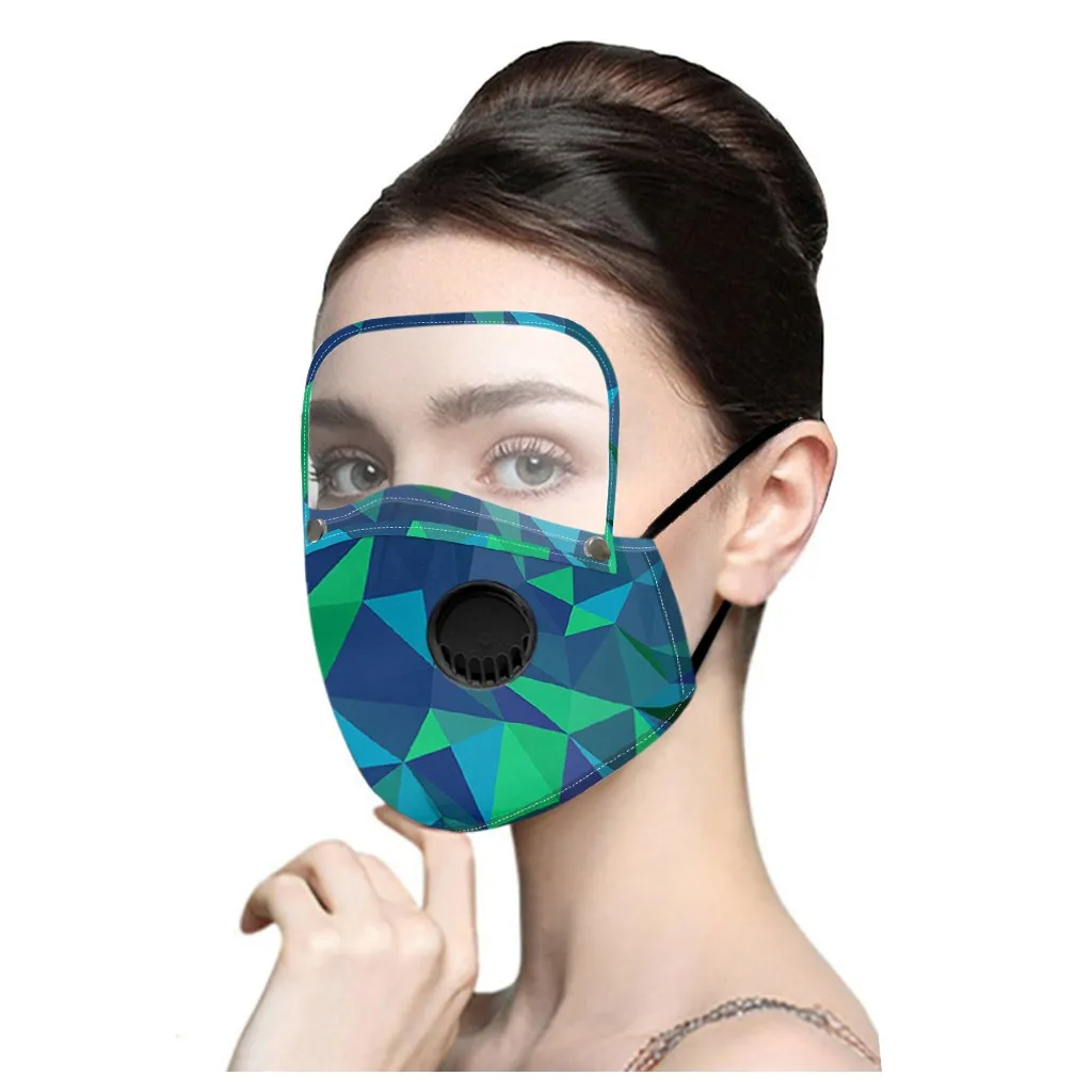 

Adult New Mask PM2.5 Dust-Proof Haze Dust Detachable Scarf Eye Protection Replaceable Filter Reusable Mouth Cover mascaras