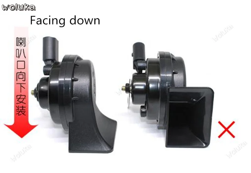 Спиральный гудок для автомобиля водонепроницаемый свисток супер громкий