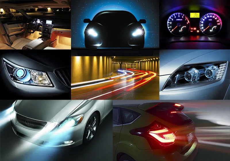 

2pcs H4 Led Bulb 55W Super Bright White Fog Halogen Bulb Car Head Lamp Light car styling car light source parking Amber DRL