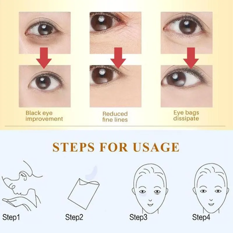 

Beauty Eye Mask Fades Fine Lines Eliminate Puffiness Patches Moisturize Remove Stye Eye Crystal Gel Mask Skin Care