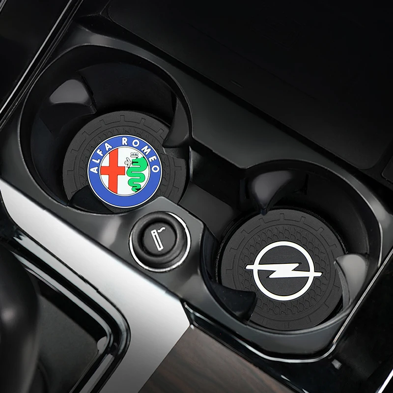 

1/2Pcs Car Water Cup Bottle Holder Anti-slip Mat Pad Silica Gel Coaster For BMW 1 2 3 4 5 6 7 Series X1 X3 X4 X5 X6 325 328 F30