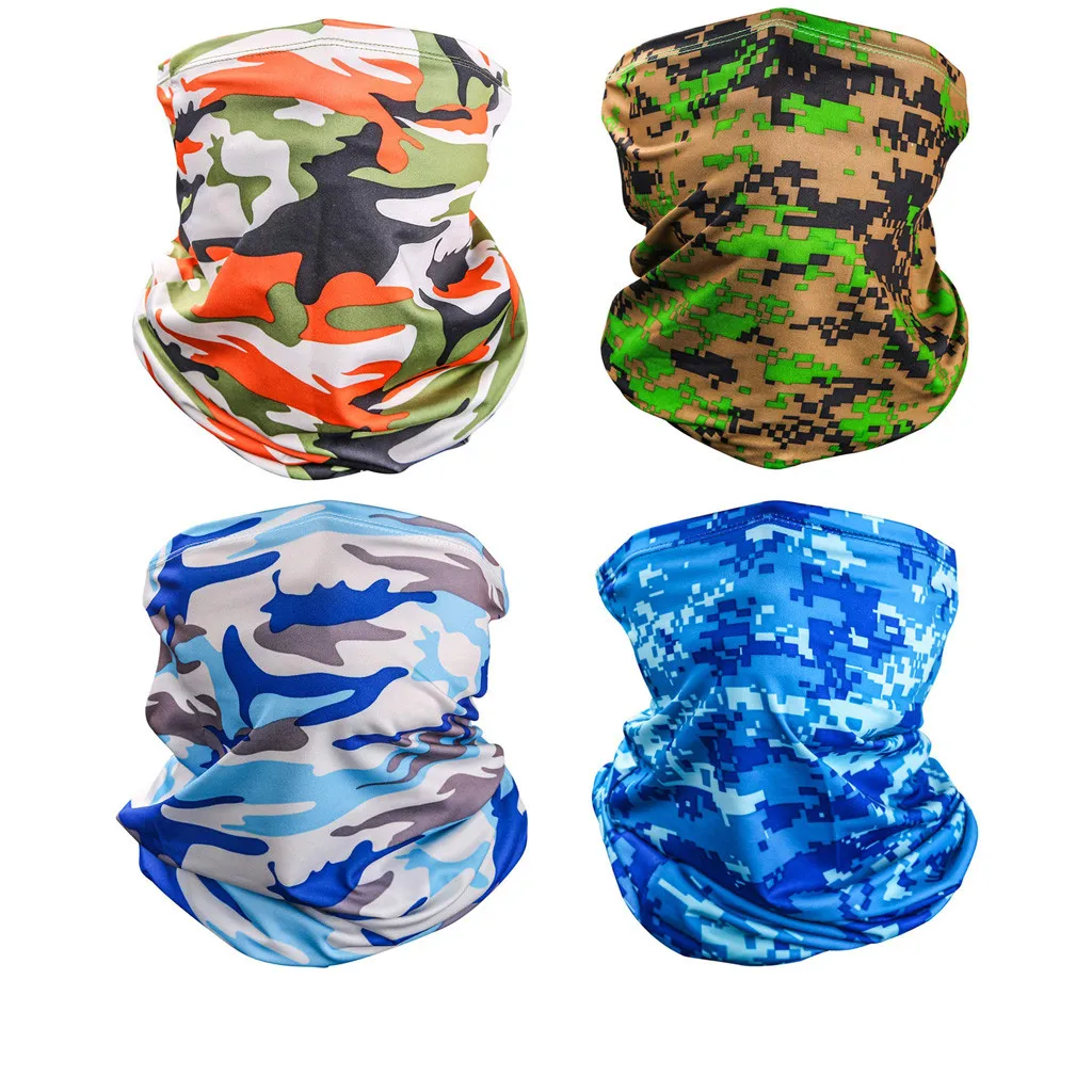 4 шт. карнавальный костюм для мотоциклистов женский и мужской с принтом шарф