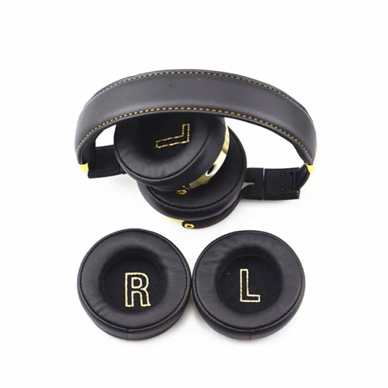 Фото 1pair Soft Leather Headphone Earpads for Xiaomi Mi HiFi Headphones Replacement Earpads  Repair Accessories  Earmuffs №2