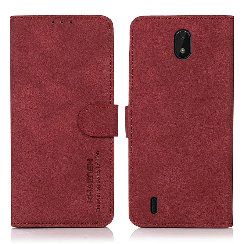 

Замшевый кожаный чехол-бумажник Fudna для Nokia C01 Plus 2021, гладкий роскошный защитный чехол-книжка для Nokia C 01 Plus, чехол для Nokia C01