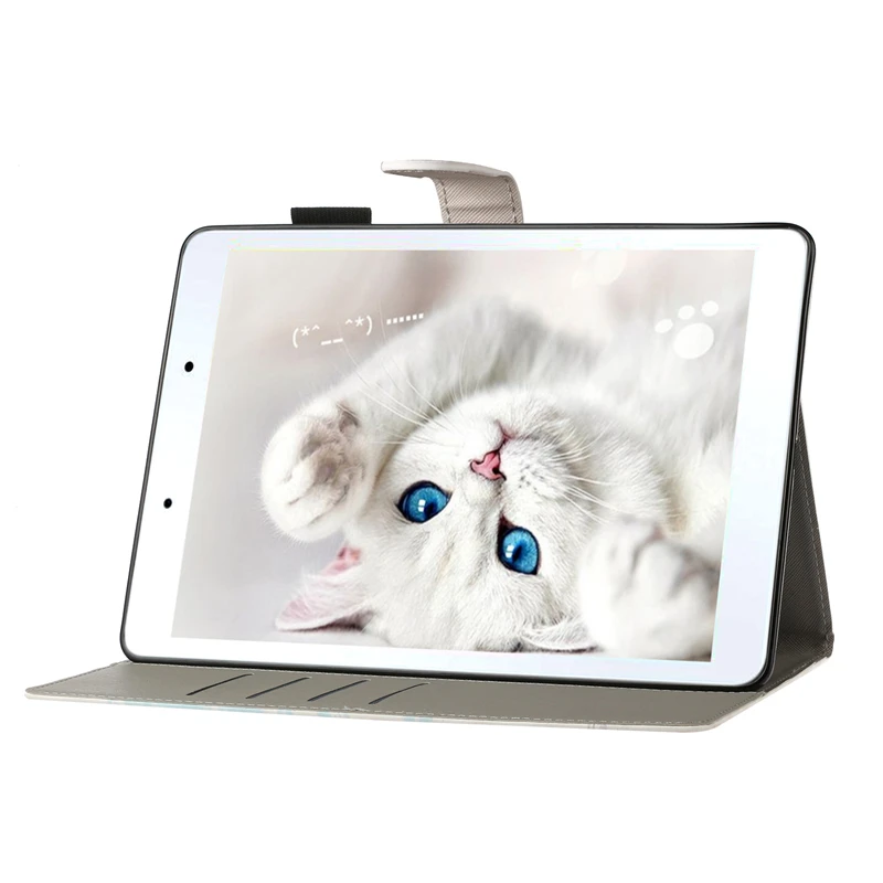 Чехол для Samsung Tab A8 A 8 2019 SM-T290 мультяшный кожаный смарт-чехол Galaxy 0 T290 T295 T297 чехлы |