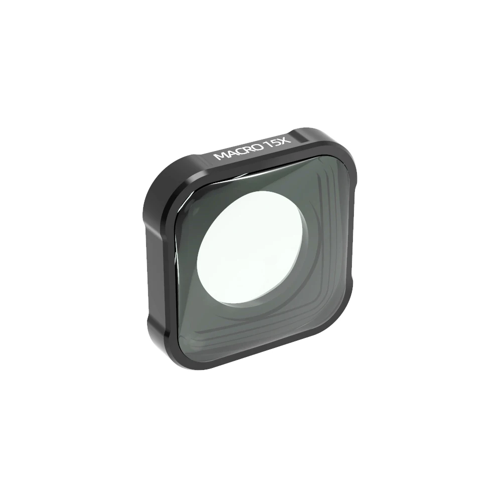 

4K HD 15X Macro Camera Lens for gopro hero 9 black Action Camera Optical Glass Lens Vlog Shooting Additional Lenses Accessories