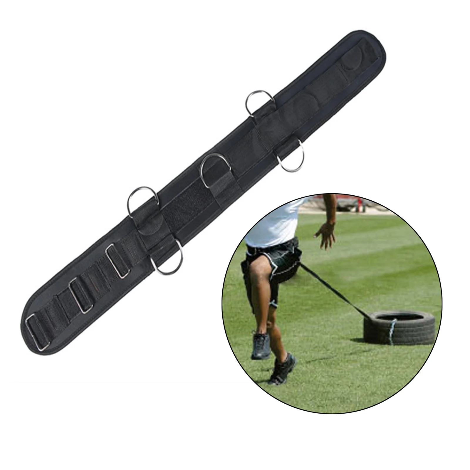 Bounce Trainer Belt Waist Strap Adjustable Sport Running Gym Resistance Band Speed Agility for Cable Machines | Спорт и развлечения