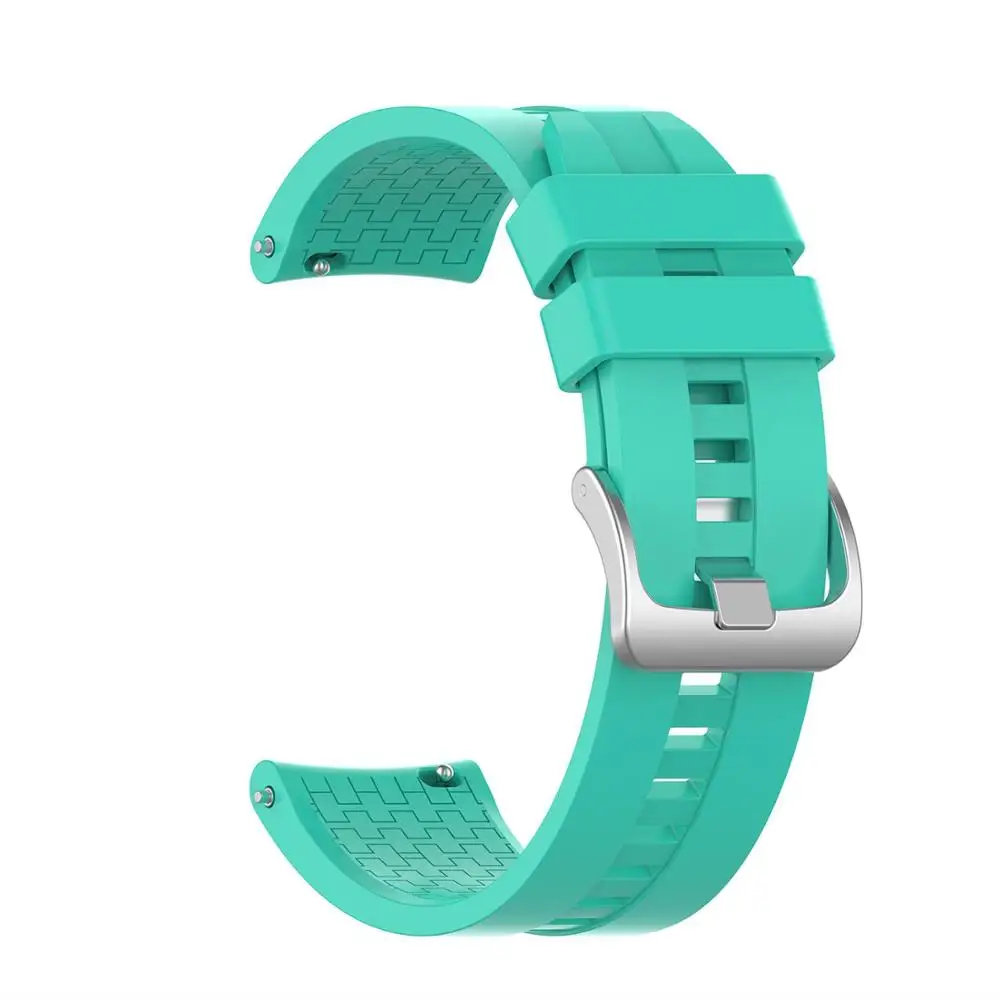 FIFATA ремешок для Amazfit Stratos 3 и Stratos 2 и часы Stratos браслет для Amazfit Pace/GTR 47 мм для huawei GT 2 - Цвет: Light green