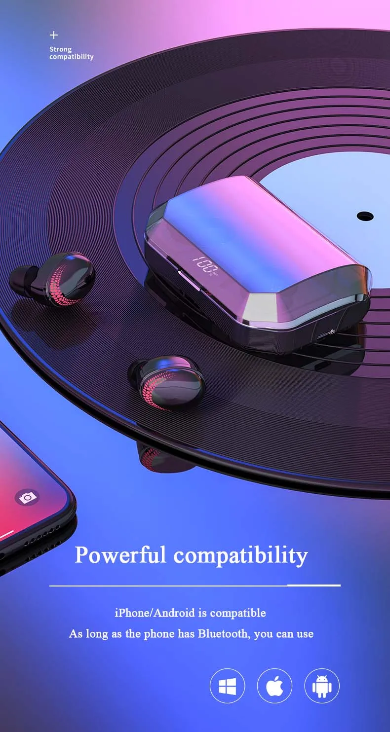 JEELOCK X10 Bluetooth 5 0 Беспроводной наушники сенсорный Управление Водонепроницаемый Hi-Fi