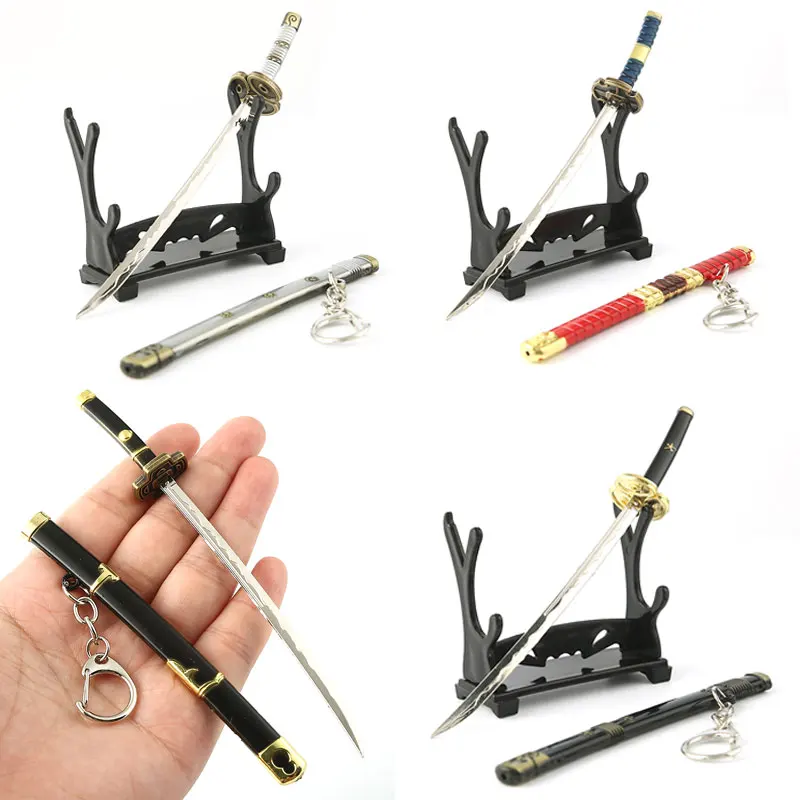 Цельный брелок для ключей с ножом из аниме Снежный нож | Украшения и аксессуары