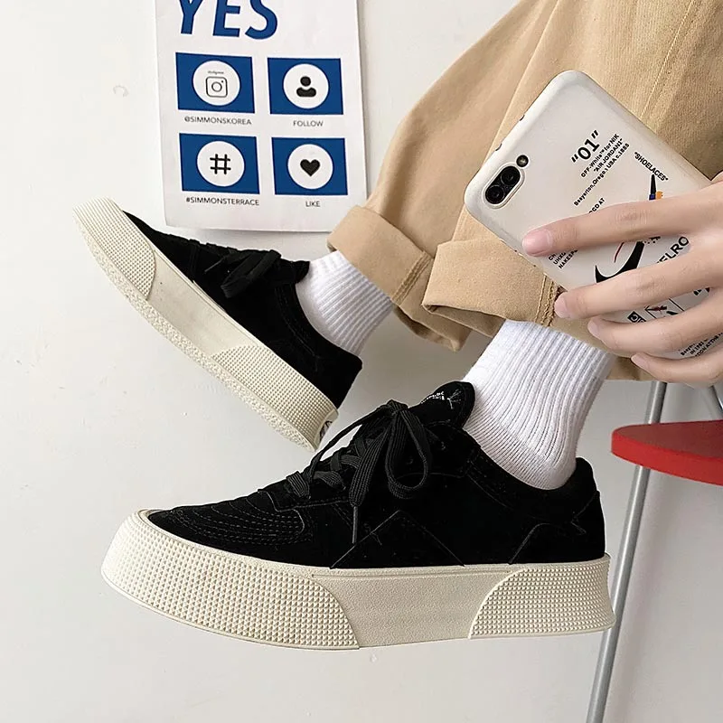 

2021 New Sneakers Thick Sole Shoes Big Head INS Casual Sports Student Men's Shoes Off White Shoes Men Designer Shoes