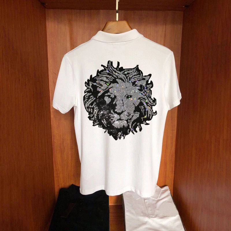 

Мужская футболка с бриллиантами, из мягкой ткани