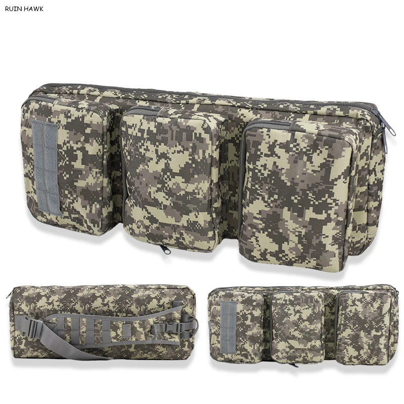 

Tactical Molle Large Capacity Shoulder Bag Rifle Case Military Nylon Gun Bag Airsoft Holster Shooting Hunting Accessories