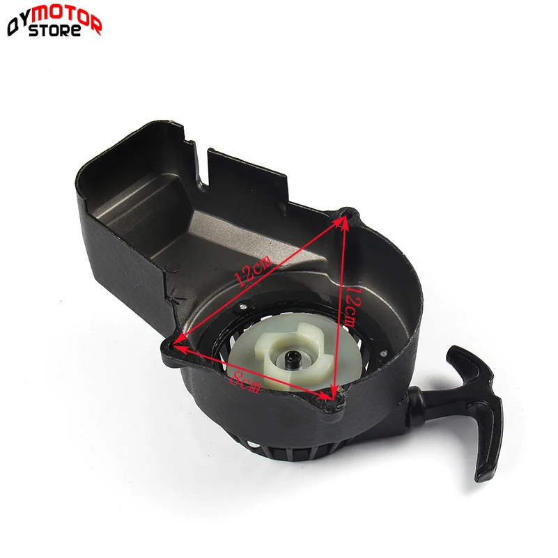 Новый легкий пусковой механизм из алюминиевого сплава + маховик с зажимом для 47cc