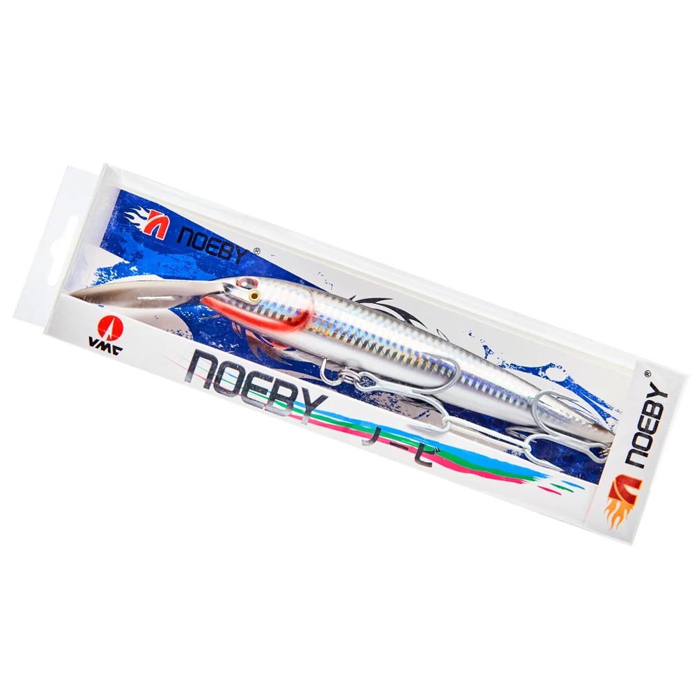 NOEBY обратного отсчета Magnum жесткая приманка для тела большая блесна ловли тунца 130