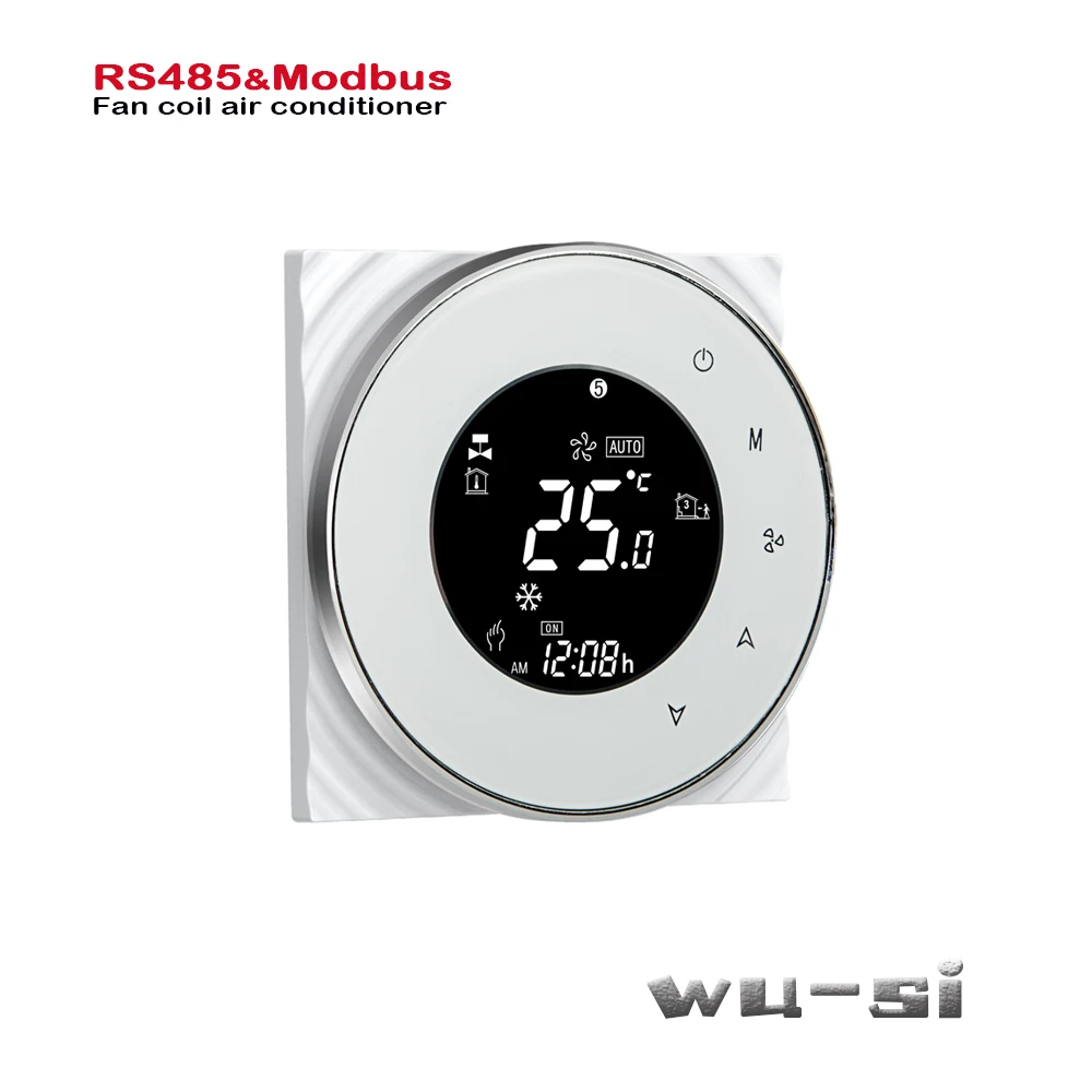 Термостат для кондиционера 2P/4P Modbus RS485 24 В переменного тока 95-240 регулятор