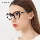 ZENOTTIC оптические очки кошачий глаз, оправа для женщин, роскошные стразы, украшения, стильные оправы для очков, женские ацетатные очки