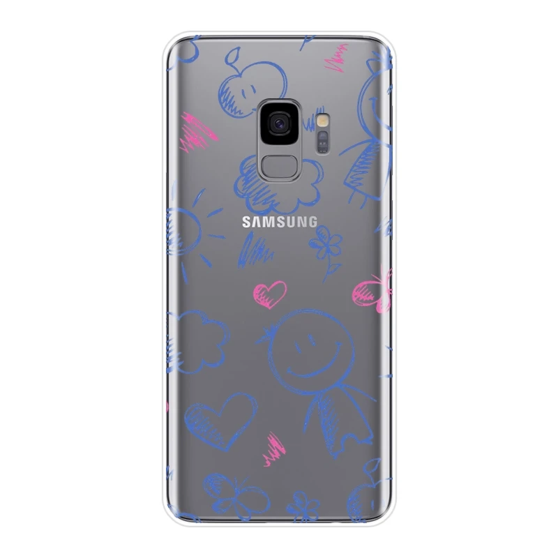 Мягкий силиконовый чехол для Samsung Galaxy S8 S9 Plus S5 S6 S7 Edge Note 9 8 5 4 | Мобильные телефоны и
